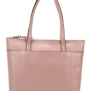 kate spade Blush Pink Leather Zip-Top Tote